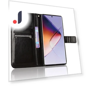 PU Leather Crazy Horse Texture Phone Cover — Back Covers, Smartwatch 2025