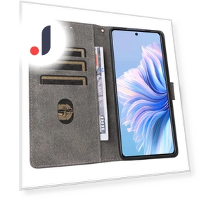 PU Leather Flip Wallet Case with Strap — Flip Cases, Smartwatch 2025