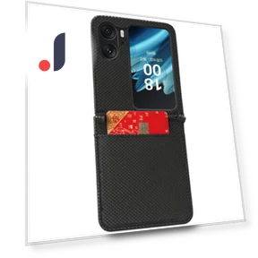 PU Leather Foldable Phone Case with Card Slot — Flip Cases, Smartwatch 2025