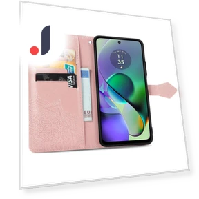 PU Leather Mandala Pattern Magnetic Closure Wallet Phone Cover — Flip Cases, Smartwatch 2025