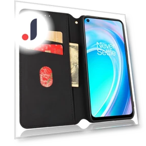 PU Leather Rhombus Pattern Imprinted Cover with Magnetic Absorption Wallet Stand — Phone Accessories, Smartwatch 2025