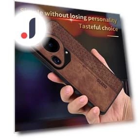 PU Leather+TPU Imprinted Pattern Anti-Slip Grip Phone Cover — Screen Protectors, Smartwatch 2025