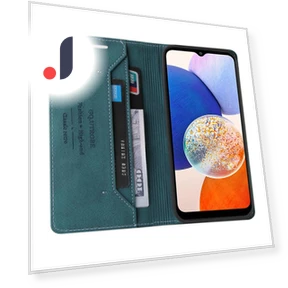 RFID Blocking Skin-touch Feeling Full Coverage PU Leather Stand Wallet Phone Case — Smartwatches, Smartwatch 2025