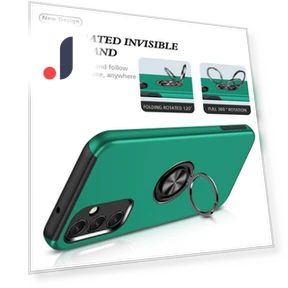 Rotation Ring Kickstand Case — Phone Accessories, Smartwatch 2025