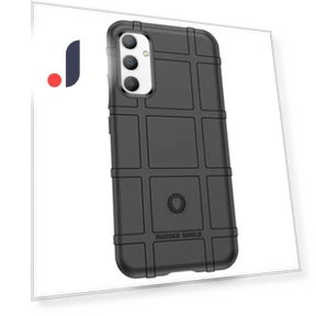 Rugged Square Grid Texture Shockproof Soft TPU Back Cover — Bumpers, Smartwatch 2025