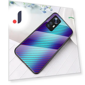 Scratch-Resistant Carbon Fiber Texture Tempered Glass+PC Protective Cover with Soft TPU Frame — Screen Protectors, Smartwatch 2025