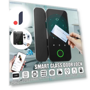 Smart Fingerprint Biometric Digital Code Card Password Lock — Biometric Security, Decor Dream