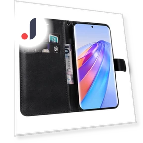 Solid Color Leather Mobile Cover Wallet Stand with Strap — Basic Cases, Smartwatch 2025