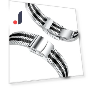 Stainless Steel Five-Bead Wrist Strap — Bands, Smartwatch 2025