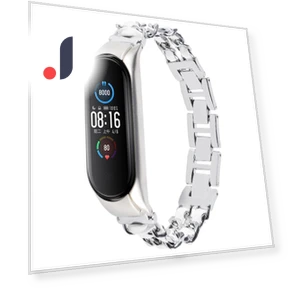 Stainless Steel Metal Strap — Fitness Bands, Smartwatch 2025