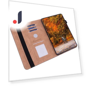 Stand Case Pattern Printed Leather Tablet Flip Cover — Keyboard Cases, Smartwatch 2025