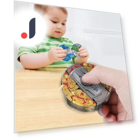 Transformable Robot Dinosaur Spinner — Stress Relievers, Safety toy