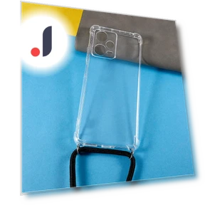 Transparent Phone Case with Reinforced Corners and Strap — Basic Cases, Smartwatch 2025