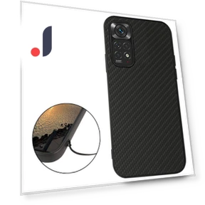Well-Protected Carbon Fiber Texture PU Leather Case — Phone Accessories, Smartwatch 2025