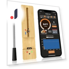 Wireless Smart Meat Thermometer — Grill Thermometers, Leisure outdoor