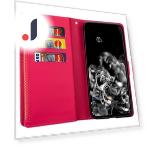 Zipper Wallet Stand PU Leather Phone Case — Flip Cases, Smartwatch 2025