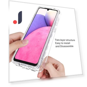 3-in-1 PC+TPU Hybrid Phone Case — Screen Protectors, Smartwatch 2025