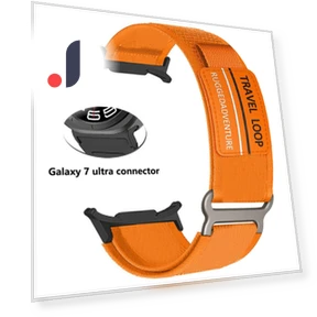 Adjustable Loop Fastener Nylon Strap — Bands, Smartwatch 2025