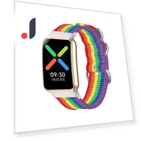 Adjustable Nylon Bracelet Smart Watch Band — Bands, Smartwatch 2025