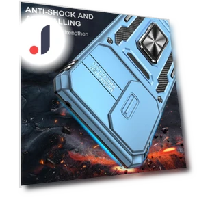 Armor Series Drop-proof Phone Case with Kickstand and Slide Camera Lid — Basic Cases, Smartwatch 2025