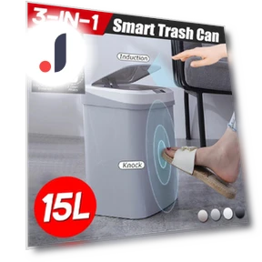 Automatic Touchless Smart Trash Can — Kitchen Cans, Pro DIY Tool
