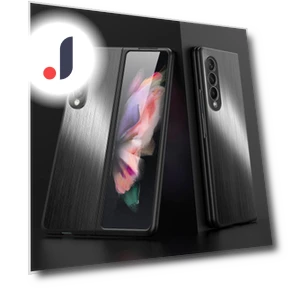 Brushed Anti-scratch Stainless Steel+PC Folding Phone Case Cover — Basic Cases, Smartwatch 2025