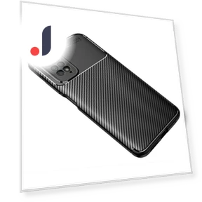 Carbon Fiber Texture Design Soft TPU Phone Cover — Basic Cases, Smartwatch 2025