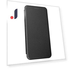 Carbon Fiber Texture PU Leather Flip Case Card Holder — Flip Cases, Smartwatch 2025