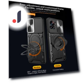 Case with sliding camera cover and stand ring — Basic Cases, Smartwatch 2025
