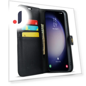 Detachable Split Leather Wallet Phone Cover — Phone Accessories, Smartwatch 2025