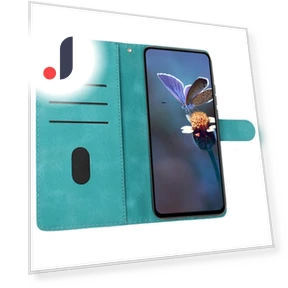 Flower Imprint Anti-drop Phone Cover Leather Stand Case with Wallet — Screen Protectors, Smartwatch 2025
