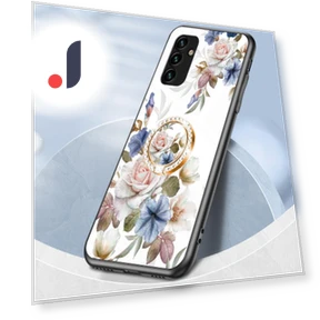 Flower Pattern Phone Cover with Kickstand — Bumpers, Smartwatch 2025