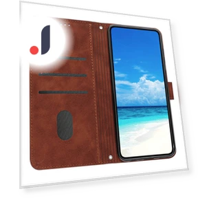 Heart Shape Imprinted Phone Case Book Style — Phone Accessories, Smartwatch 2025
