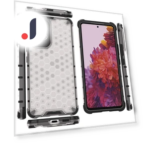 Honeycomb Textured TPU+PC Phone Case — Basic Cases, Smartwatch 2025