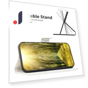 Imprinted Rhombus Pattern Phone Wallet Stand Case — Fitness Bands, Smartwatch 2025