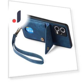 Kickstand Leather+TPU Phone Cover — Back Covers, Smartwatch 2025