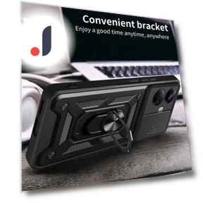 Kickstand Phone Holder Sliding Camera Cover Phone Case — Mobile Devices & Accessories, Smartwatch 2025
