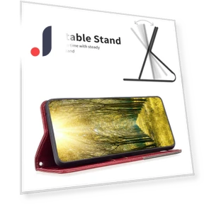 Leather Case with Card Holder Imprinting Pattern Phone Stand Cover — Phone Accessories, Smartwatch 2025