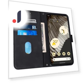 Leather Case with Shoulder Strap Wallet Stand — Phone Accessories, Smartwatch 2025