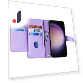 Leather Wallet Stand Case — Phone Accessories, Smartwatch 2025