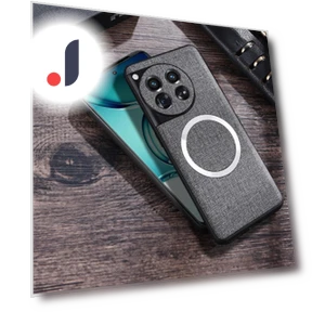 Magnetic Case TPU+Cloth Scratch Resistant Phone Cover — Phone Accessories, Smartwatch 2025