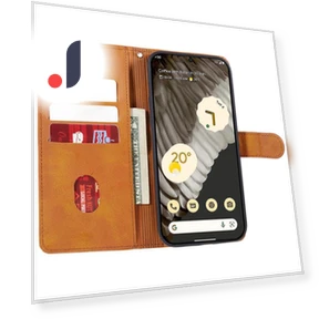 Magnetic Clasp Calf Texture Cover PU Leather Wallet Stand Phone Case — Phone Accessories, Smartwatch 2025
