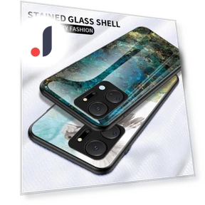 Marble Pattern Phone Case with Tempered Glass — Screen Protectors, Smartwatch 2025