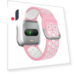 Metal Buckle Silicone Smart Watch Band — Bands, Smartwatch 2025