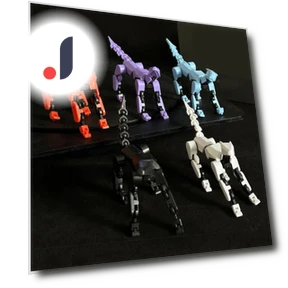 Multi-joint Transformable Robot — Interactive Figures & Robots, Yiran bag