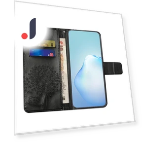 Owl Tree Imprinted PU Leather Stand Case — Phone Accessories, Smartwatch 2025