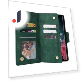 Phone Case Stand Wallet with Strap — Phone Accessories, Smartwatch 2025