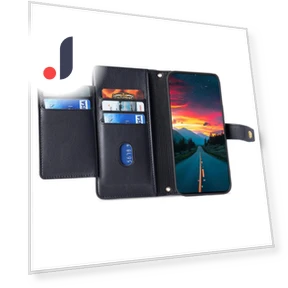 PU Leather Cash Pocket Phone Cover with Crossbody Strap — Phone Accessories, Smartwatch 2025