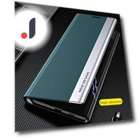 PU Leather Flip Cover with Stand — Flip Cases, Smartwatch 2025