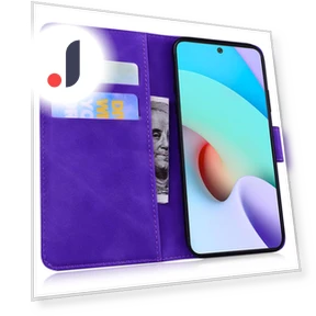 PU Leather Phone Case with Wallet Tiger Pattern Imprinted Stand — Flip Cases, Smartwatch 2025